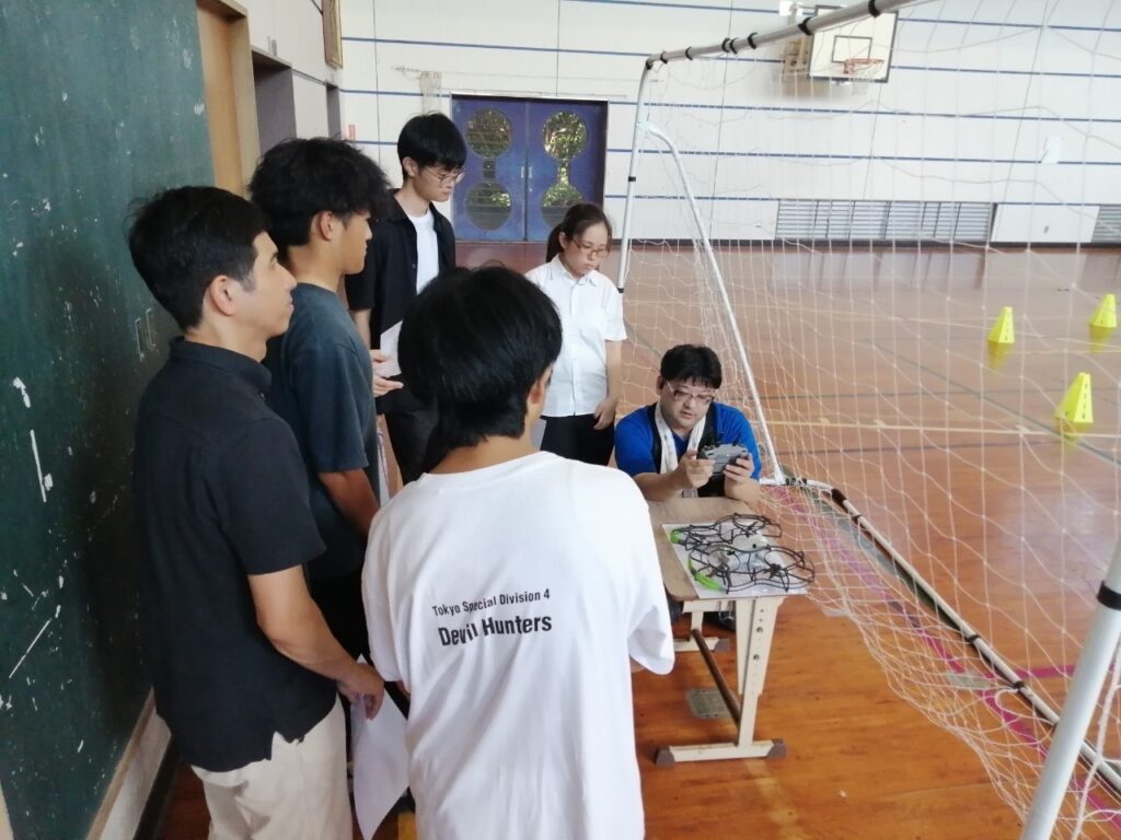 おしんドローンスクール×一橋大学　夏のドローン合宿　