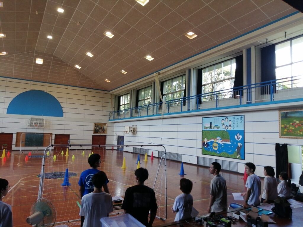 おしんドローンスクール×一橋大学　夏のドローン合宿　
