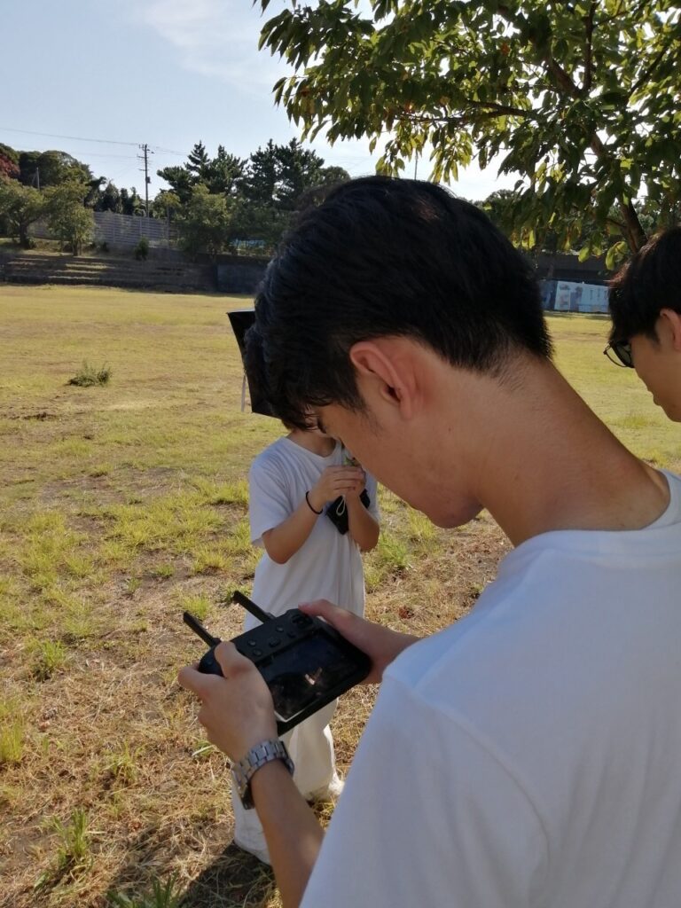 おしんドローンスクール×一橋大学　夏のドローン合宿　ファンフライト