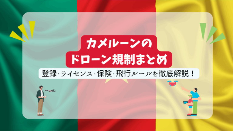 カメルーンのドローン規制のサムネ