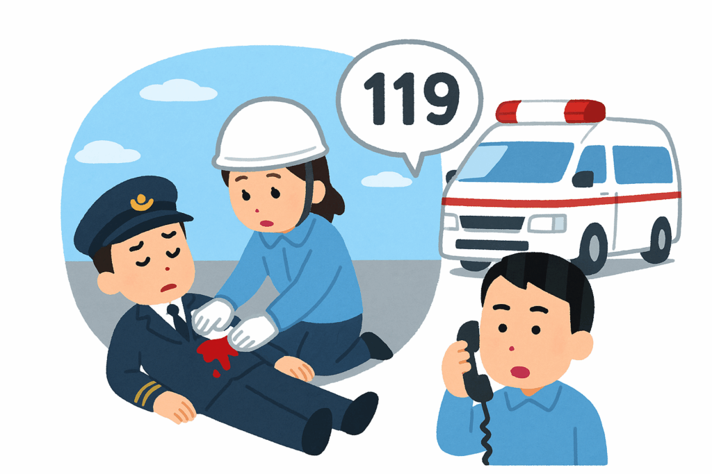 STEP 1: 負傷者の救護活動（最優先義務）の画像