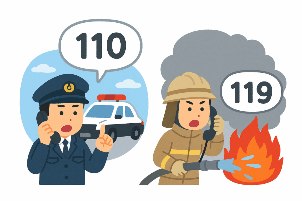 STEP 3: 警察・消防への連絡の画像