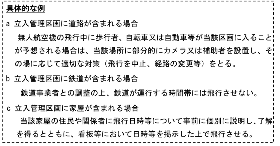 第三者の立入管理を代替する個別措置の画像