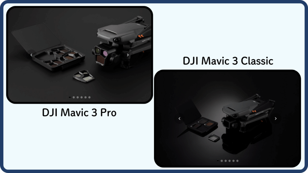 DJI Mavic シリーズ (Mavic 3 Pro / Classic など)の画像