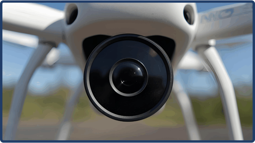 ドローン用NDフィルターはレンズのサングラスの画像