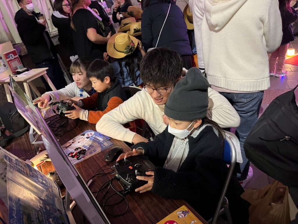 ドローンシミュレーター体験