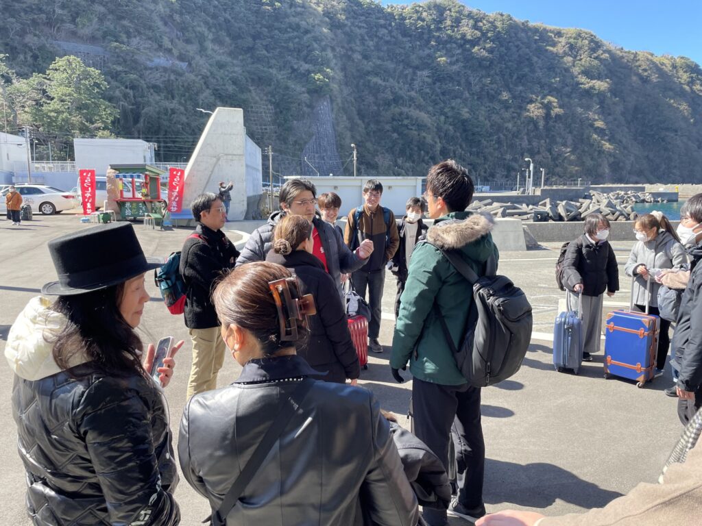 スタッフお出迎え