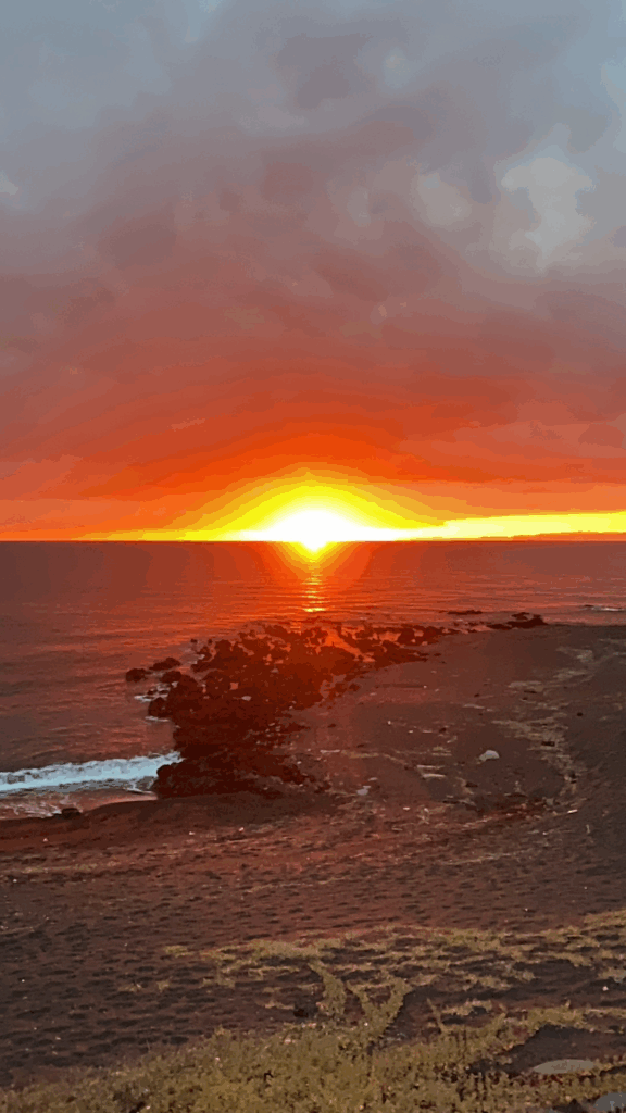 元町弘法浜からの夕日