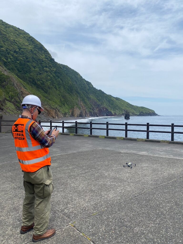筆島　ドローン練習