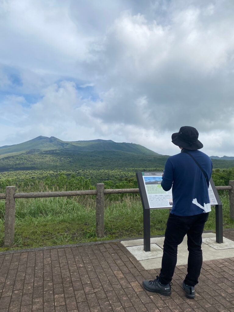 三原山　ドローン練習