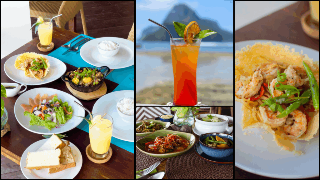 Cadlao Resort & Restaurantのメニュー画像