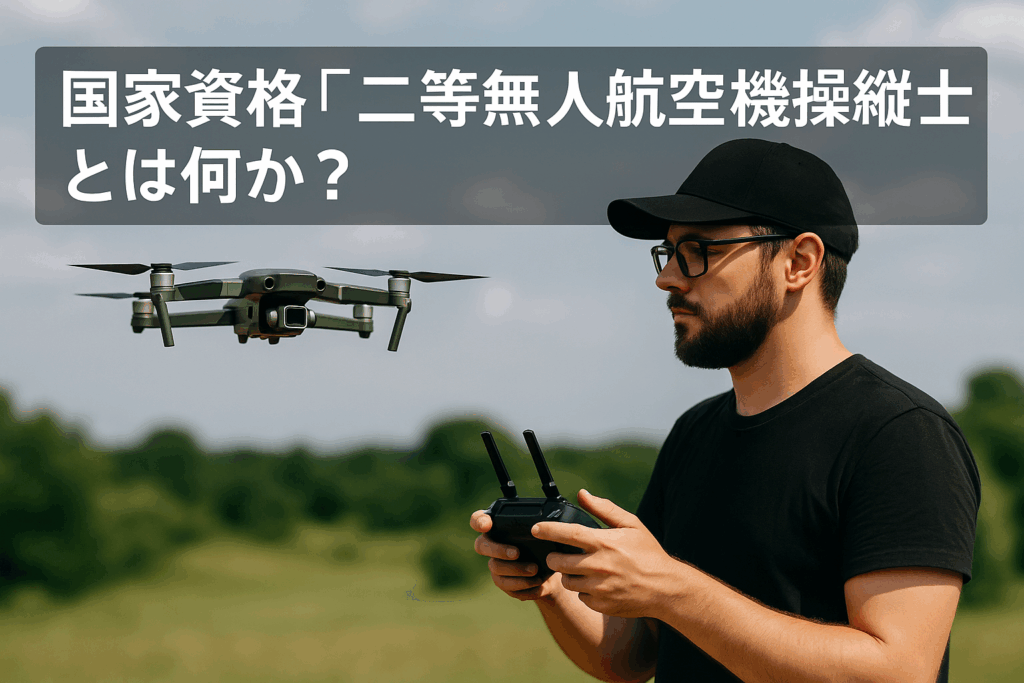 2等無人航空機操縦士とは