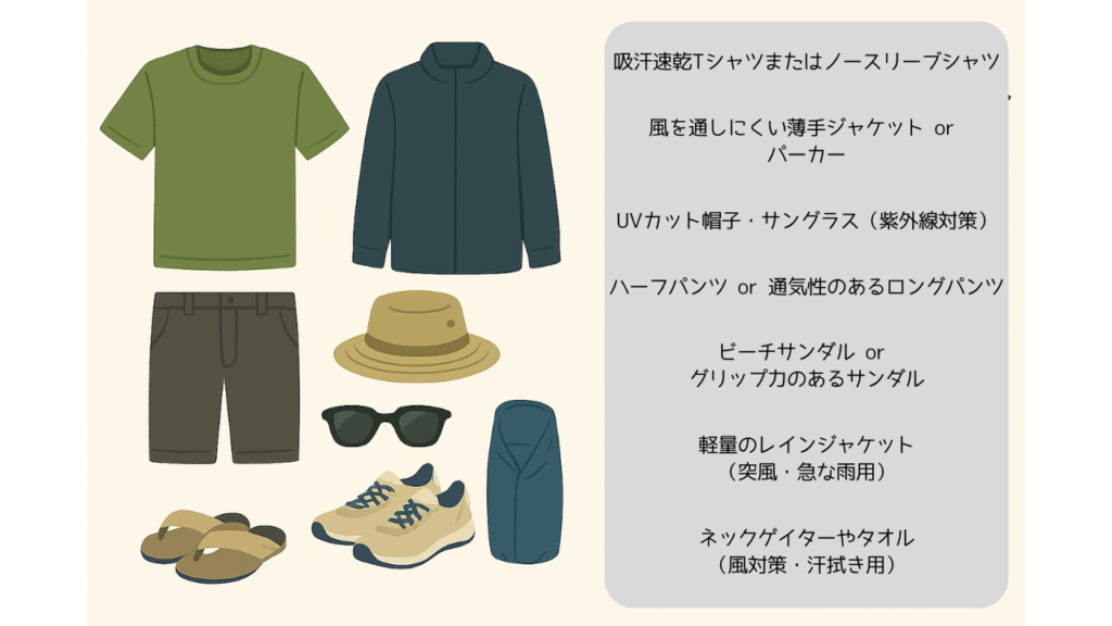 カナリア諸島でのおすすめ服装の画像