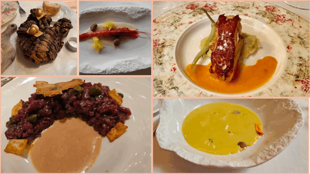 Restaurante Ispaleのメニュー