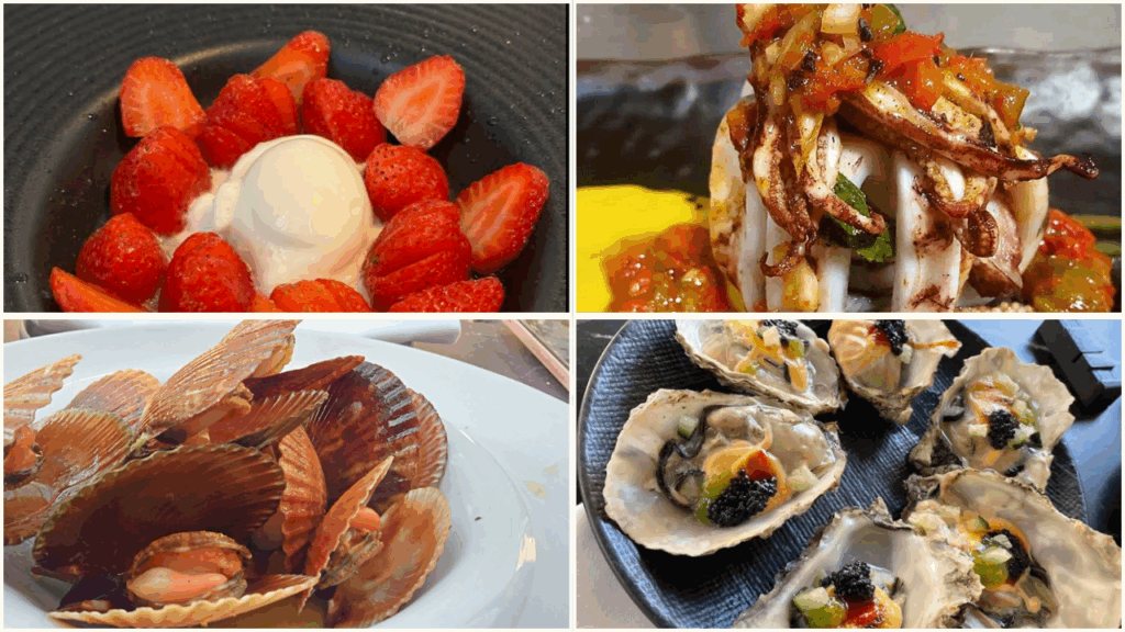 A Taberna do Trasnoのメニュー