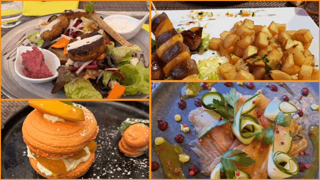 Le Jardin des Lilasの料理