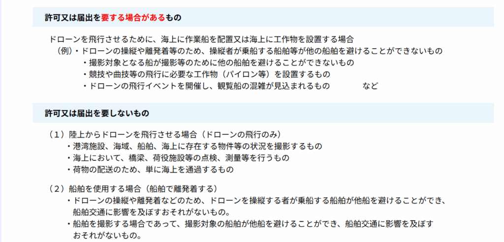 港則法（港内）と海上交通安全法（航路）の画像